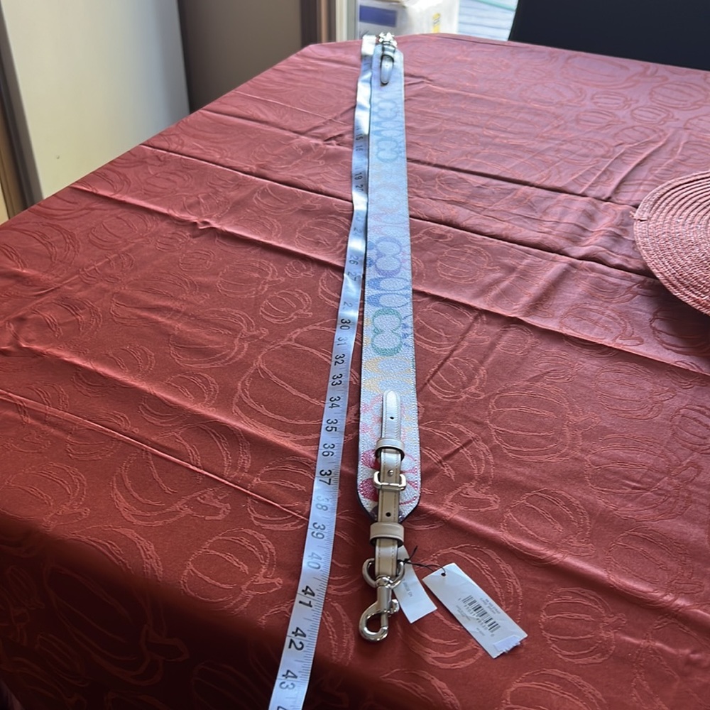NWT Coach Signature Strap Belt - Picture 5 of 5